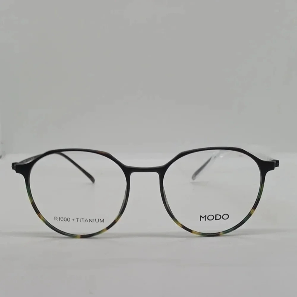 NWT WOMEN'S MODO EYEGLASS FRAMES 7032 GREEN TORTOISE